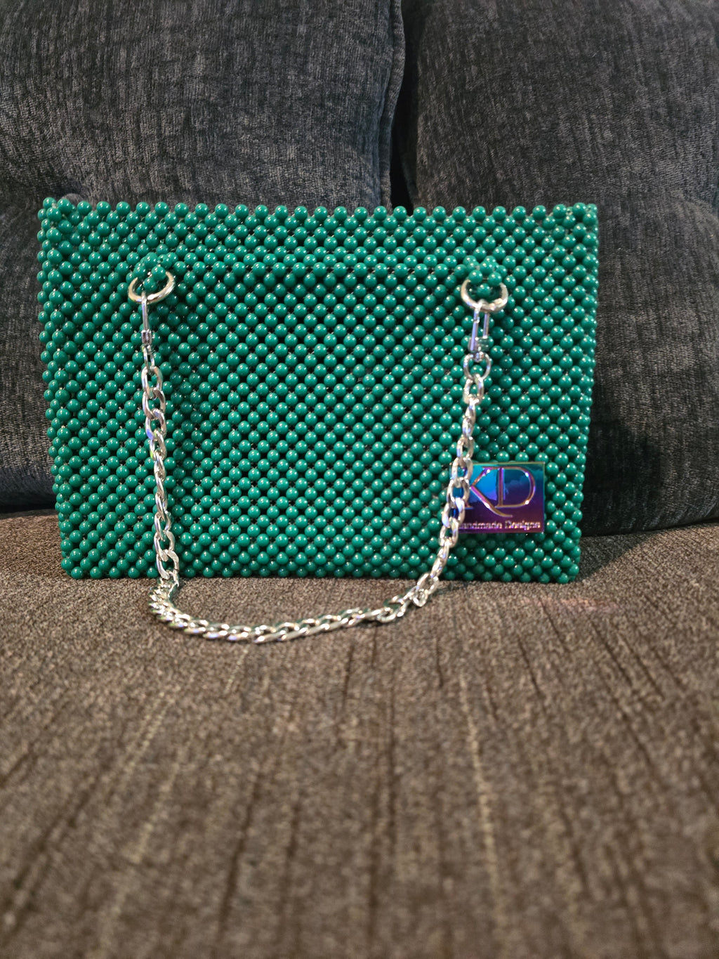 Keegan Beaded Box Bag