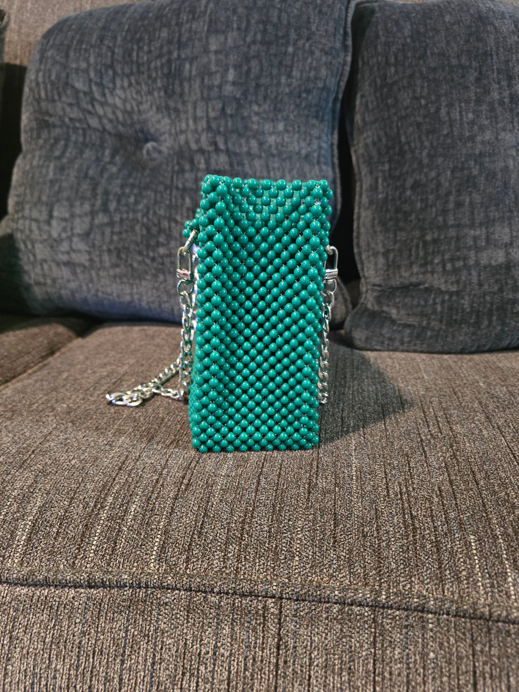 Keegan Beaded Box Bag