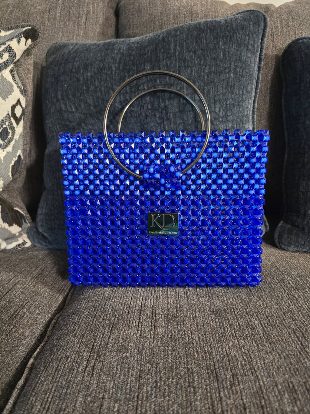 Kynlee Crystal Beaded Handbag