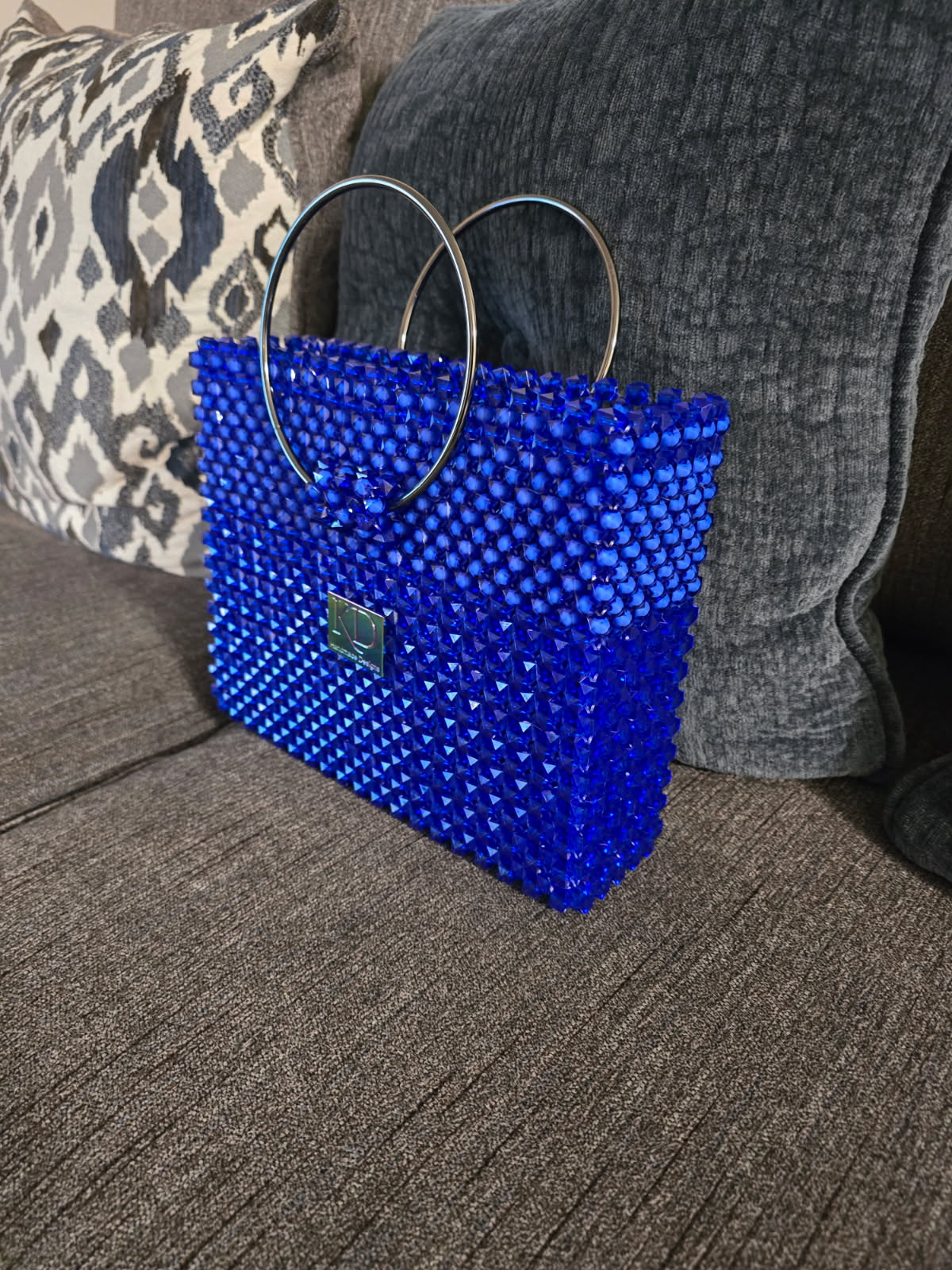 Kynlee Crystal Beaded Handbag